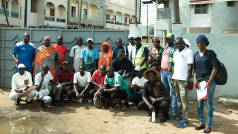Baie de Hann au Sénégal